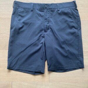 PGA Tour Gold Shorts - Gray with Black and White Check